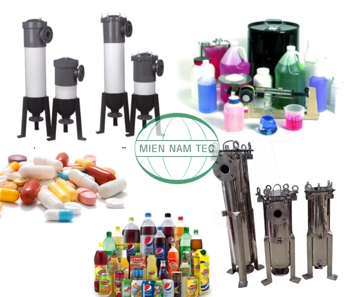 Housing filter bags được ứng dụng vào nhiều lĩnh vực sản xuất đời sống