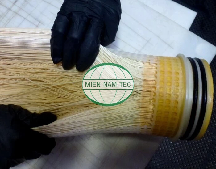 Hệ thống các ống mao dẫn của cột lọc UF