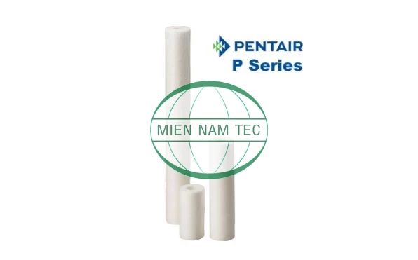 Lõi lọc nén Pentek P5 cấp độ lọc 5micron có 4 chiều dài phổ biến: 10",20", 30", 40".