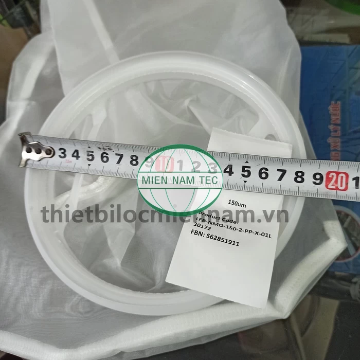 Túi lọc NMO (Nylon mesh) size 2 là túi lọc có kích thước chuẩn 180mm x 810mm