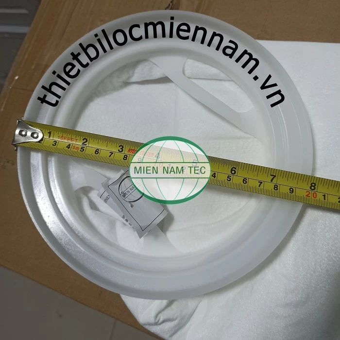 Túi lọc PP size 8 đường kính miệng 200 mm được nhập khẩu trực tiếp hoặc gia công theo yêu cầu