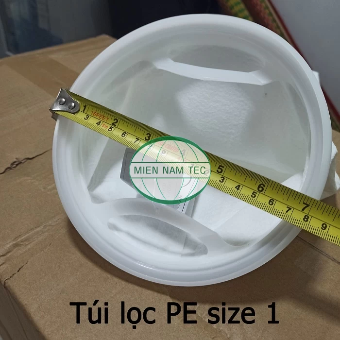 Túi lọc PolyEster PE size 1 có kích thước đường kính 7" 