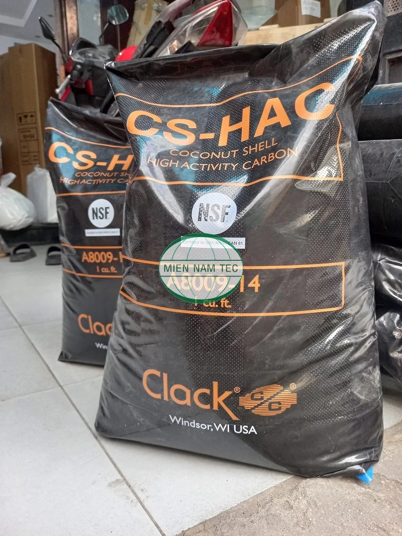 Công ty TNHH CN Thiết Bị Lọc Miền Nam nhập khẩu chính hãng và phân phối than hoạt tính Clack trên toàn quốc