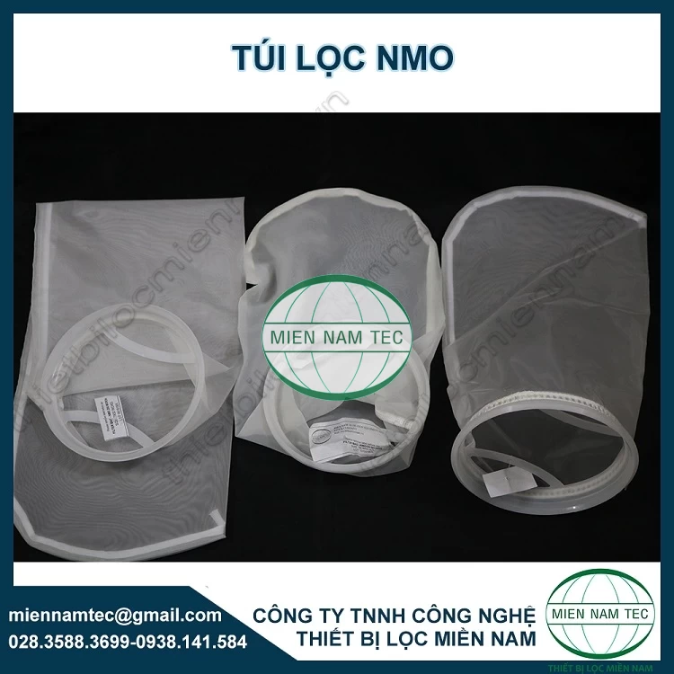 Túi lọc chất lỏng vải NMO là túi lọc chuyên dụng cho lọc thô