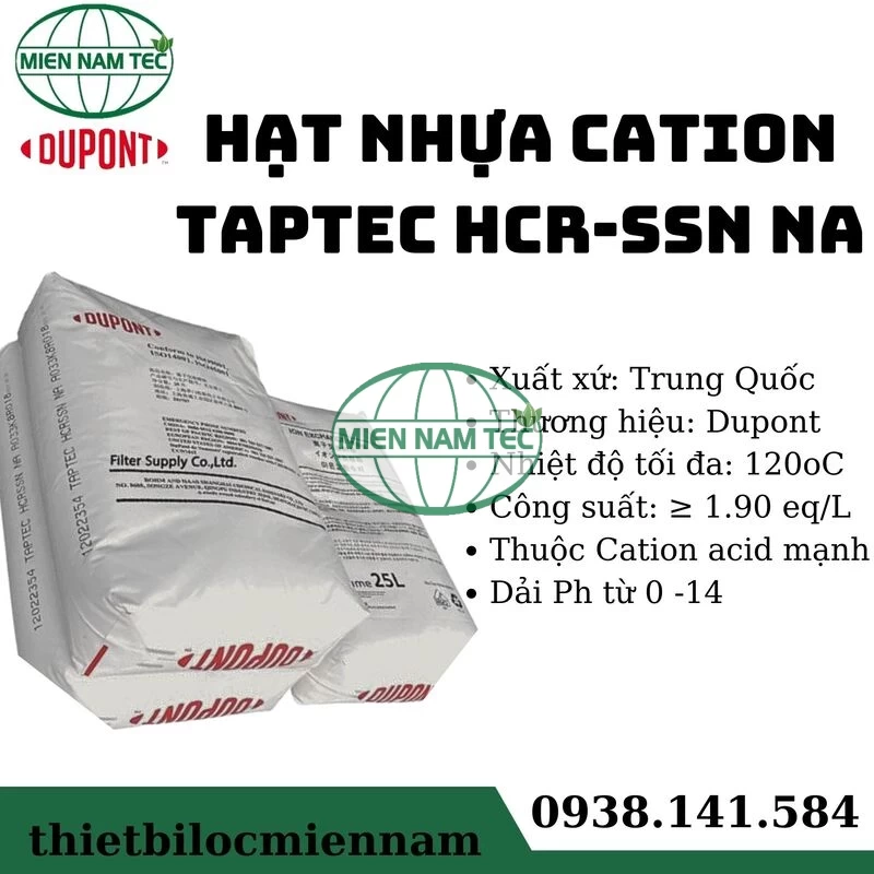 Giới thiệu về hạt nhựa Cation TAPTEC HCR-SSN NA 