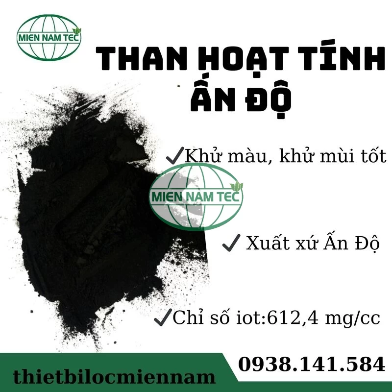 Giới thiệu về than hoạt tính Ấn Độ