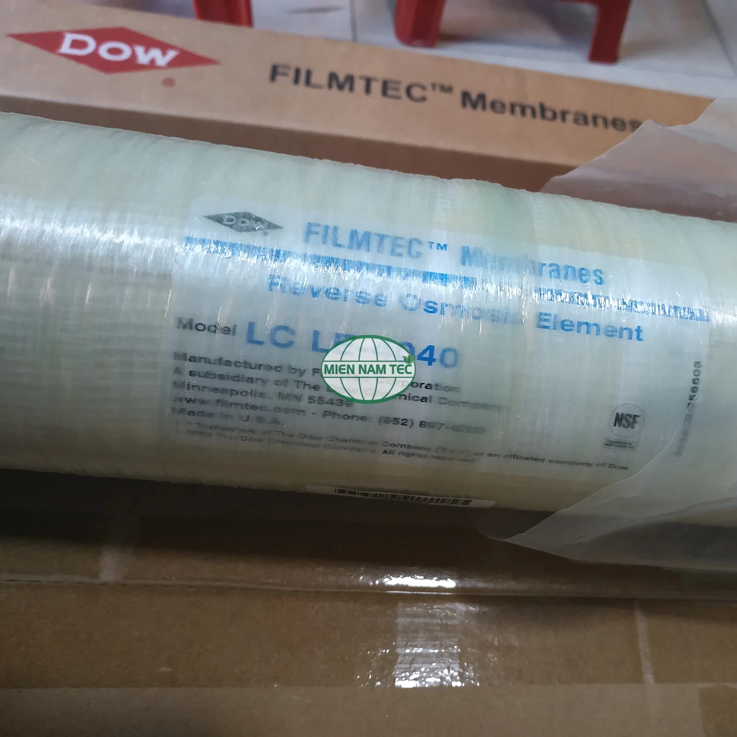 Hiệu suất loại bỏ muối của màng luôn ổn định, tối đa là 99,0%