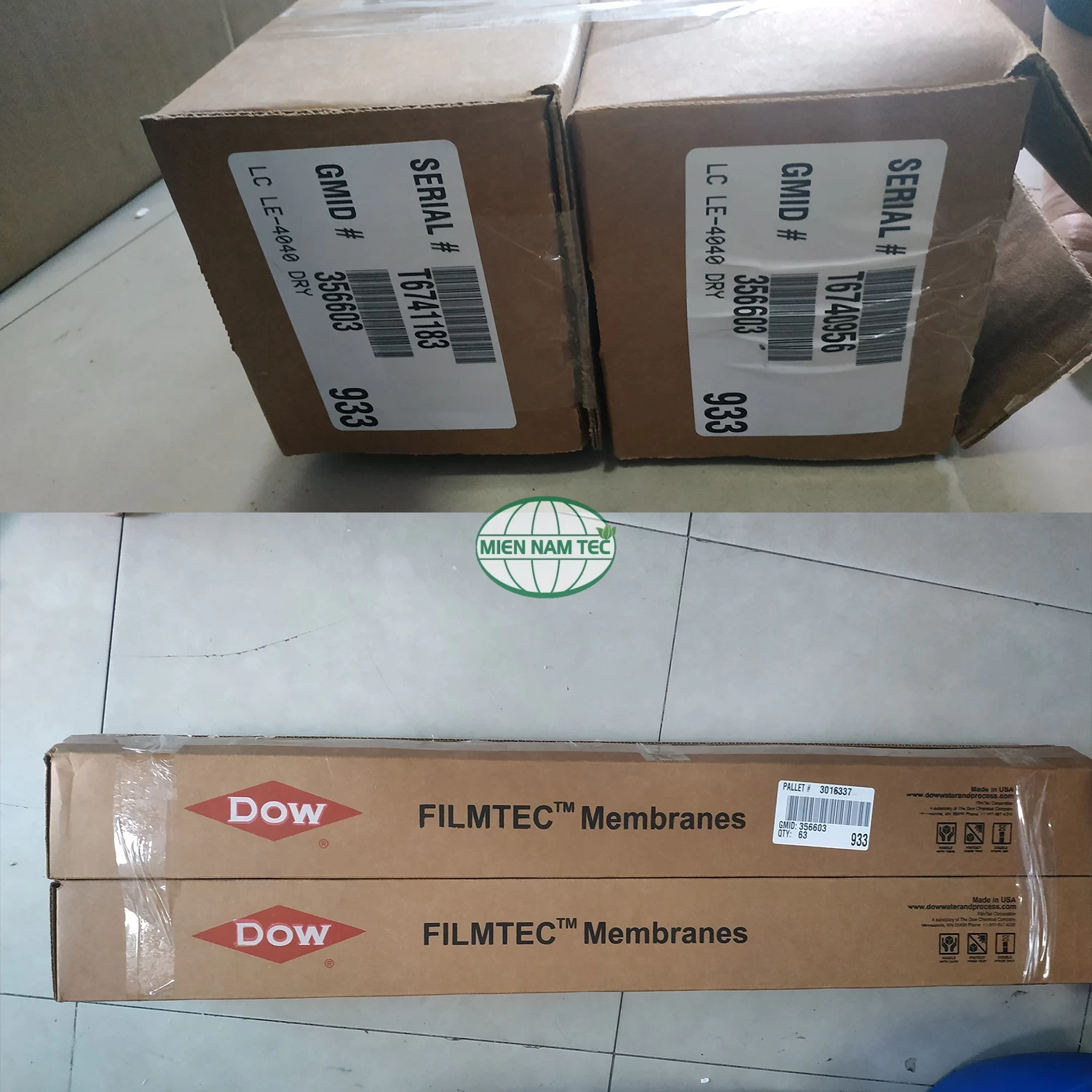 LC LE PRO 4040 áp thấp 145psi siêu lọc 
