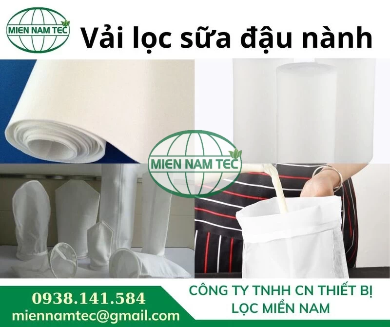 Giới thiệu sơ lược về vải lọc sữa đậu nành