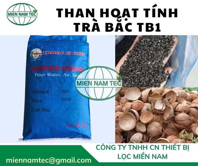 Giới thiệu sơ lược về than hoạt tính Trà Bắc TB1