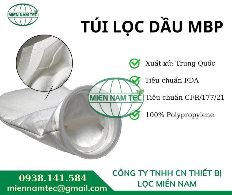 Mô tả về túi lọc dầu MBP