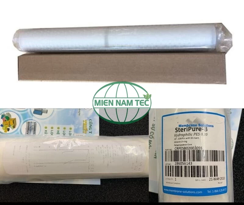 Ứng dụng lõi lọc 0.2 Micron- 20 inch của Mỹ hiện nay