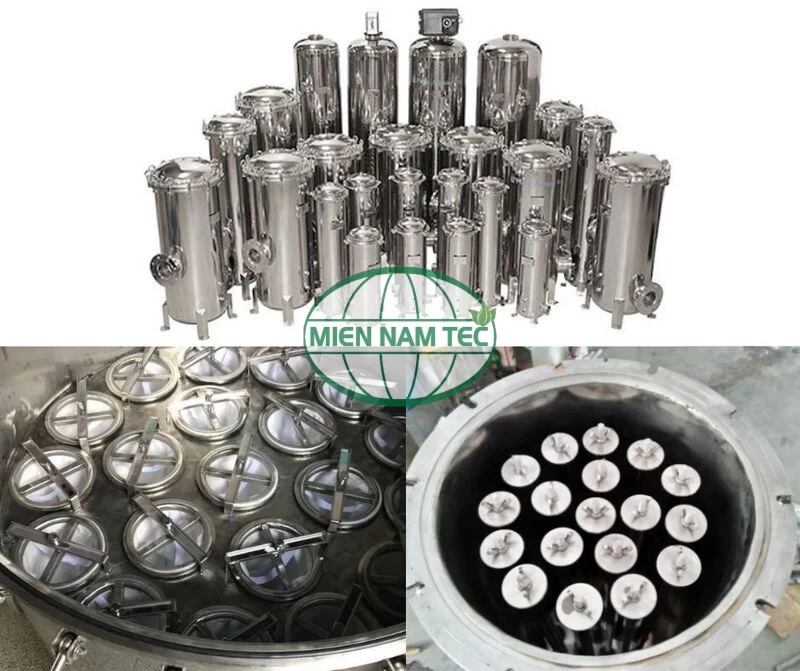 Giới thiệu về quy trình sản xuất housing filter bag và housing filter cartridge