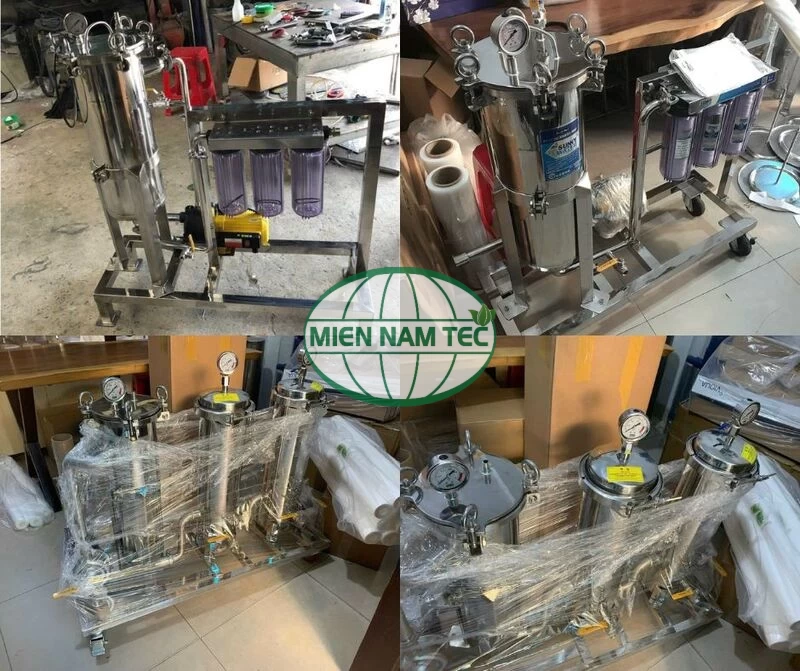 Hình ảnh thực tế của thiết bị lọc nước mắm (nước tương) 1