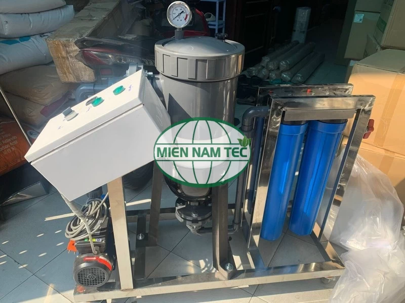 Hình ảnh thực tế và giới thiệu về hệ thống lọc nước mắm - nước tương