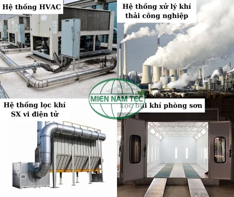 Ứng dụng thực tế của bông lọc sợi thủy tinh