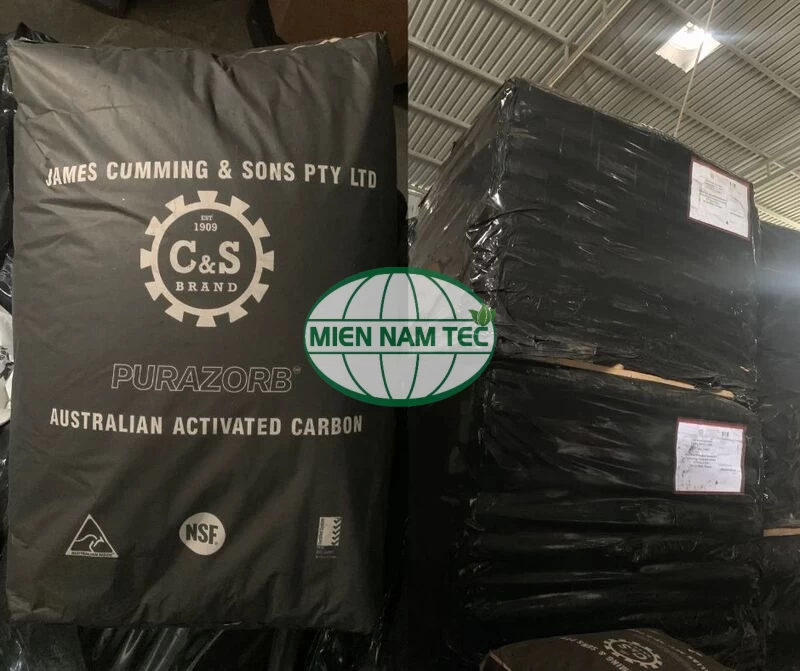 Quy cách đóng gói của than hoạt tính C&S Úc lodine 1000