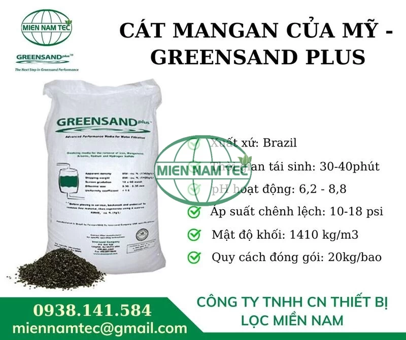 Cát Mangan của Mỹ