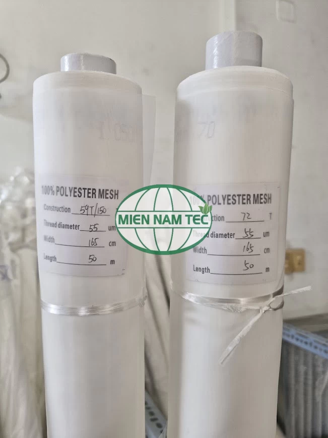 Các thông số cơ bản trên lưới in lụa