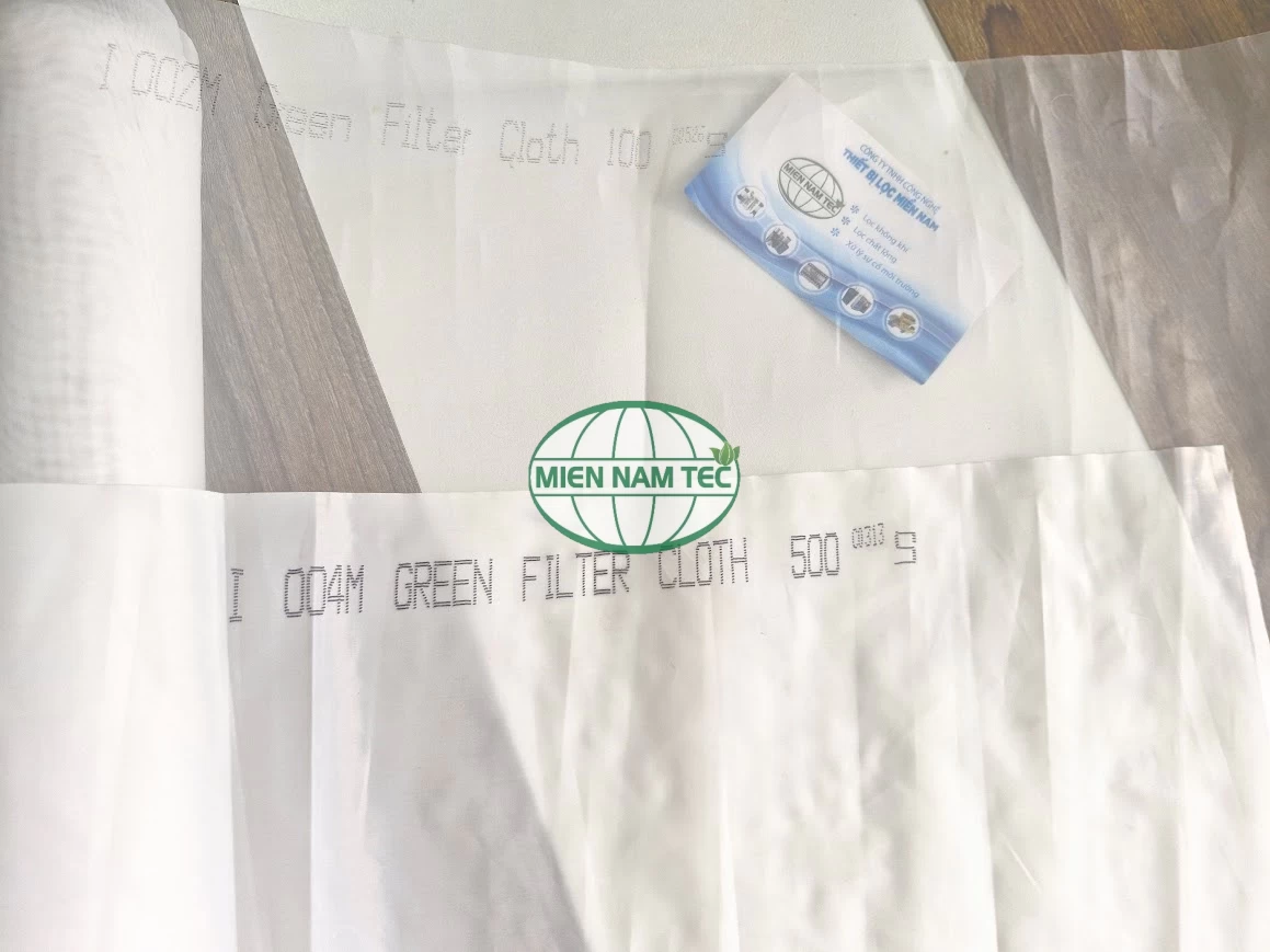 Lưới in lụa sợi nylon 100 mesh và 500 mesh