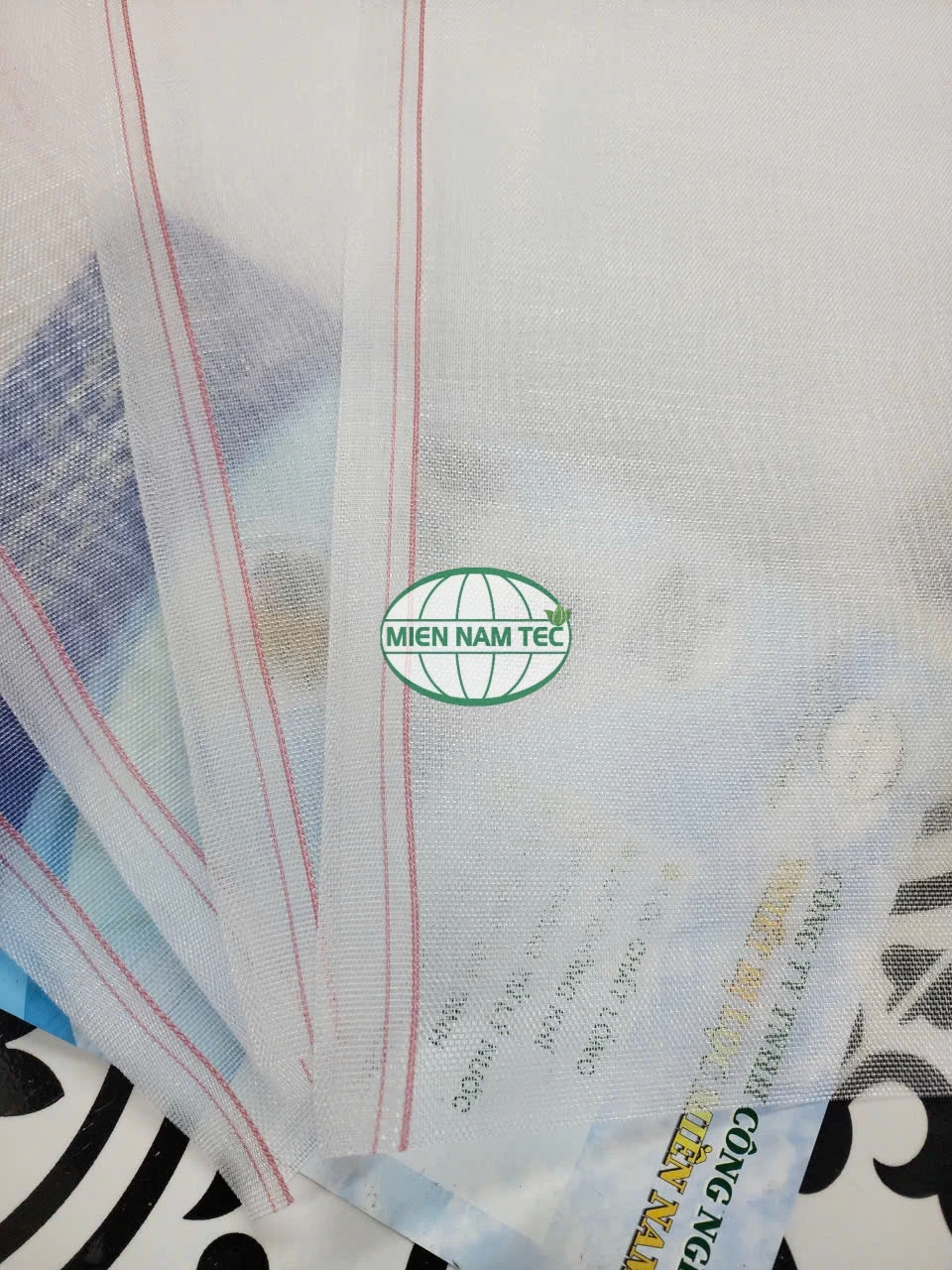 Vải may túi lọc nước NMO 200 micron 
