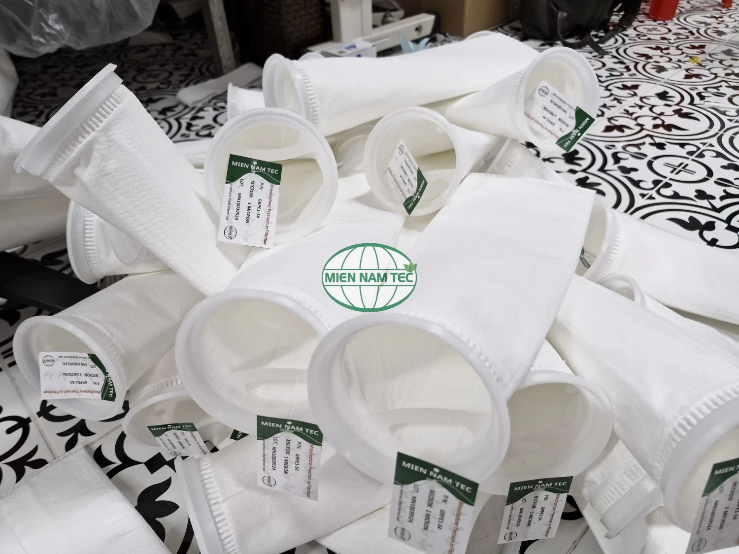 Túi lọc nước mắm may từ vải polypropylene