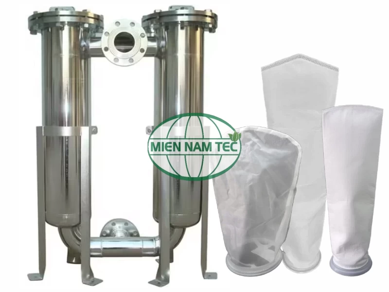 Sử dụng đồng bộ túi lọc nước mắm và phin lọc túi cho hiệu suất lọc tối ưu