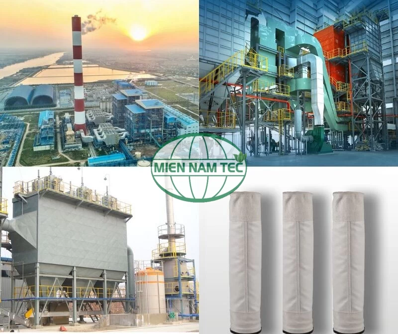 Ứng dụng đặc thù của túi lọc bụi PTFE trong nhà máy điện