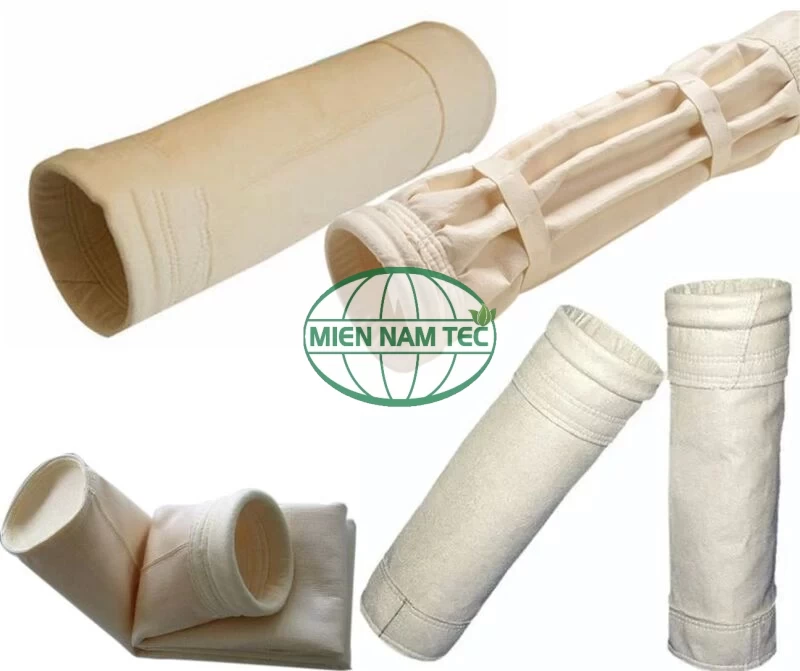 Hình ảnh mô tả về túi lọc bụi Acrylic