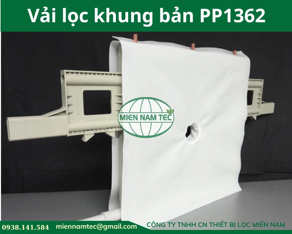 Thiết Bị Lọc Miền Nam chuyên cung cấp vải lọc khung bản PP1362