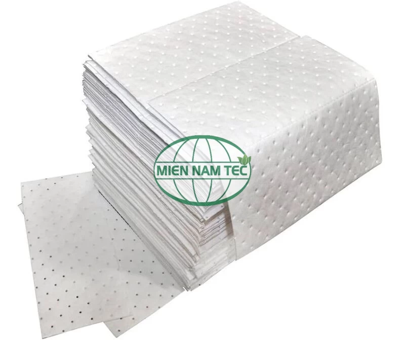 Sản phẩm tấm thấm dầu trắng Green Filter