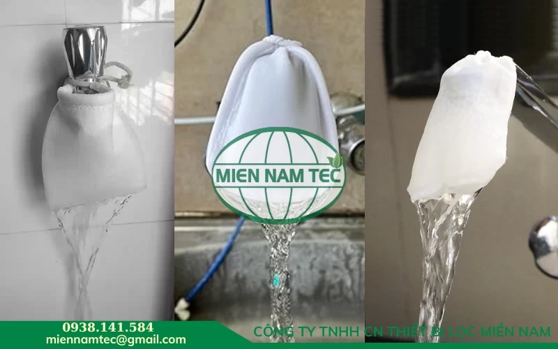 Túi vải lọc nước sinh hoạt