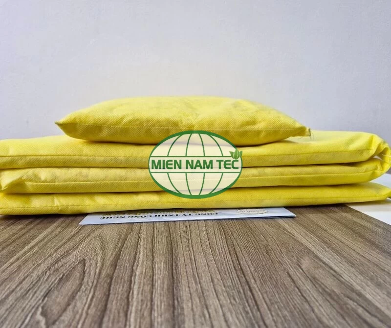 Hình ảnh thực tế của gối thấm hóa chất
