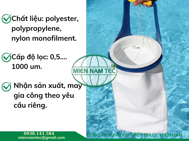 Túi lọc nước hồ bơi