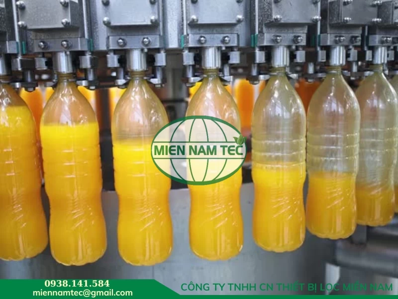 Sử dụng túi lọc nước ép đã và đang được ứng dụng tại nhiều nhà máy sản xuất trên toàn quốc