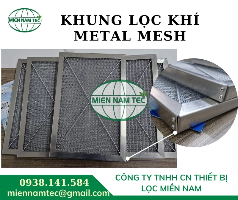 Khung lọc khí Metal Mesh