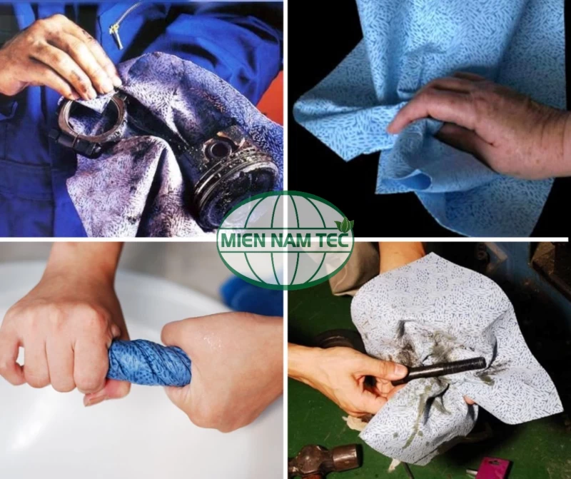 Ứng dụng thực tiễn của khăn lau dầu