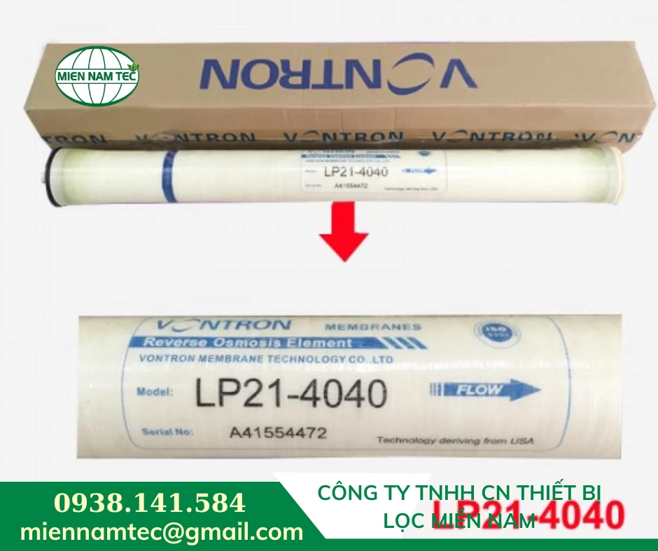 Màng RO áp cao vontron lp21-4040 là gì