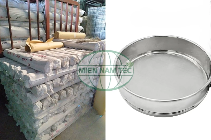 Thiết Bị Lọc Miền Nam - Đơn vị chuyên cung cấp sỉ lưới inox sàng rây bột mịn tại Việt Nam