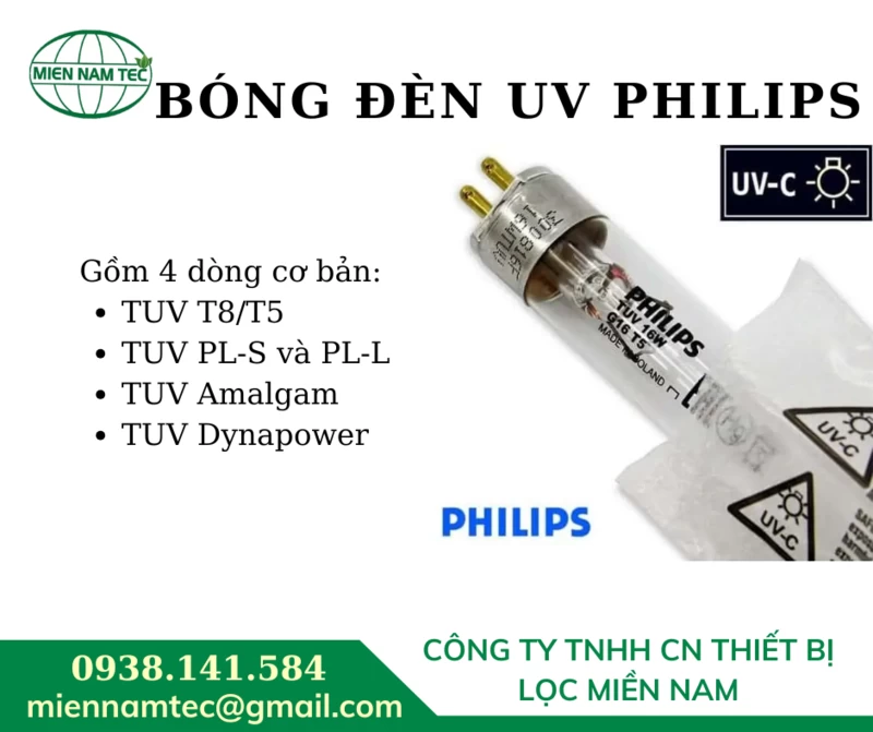 Bóng đèn UV Philips