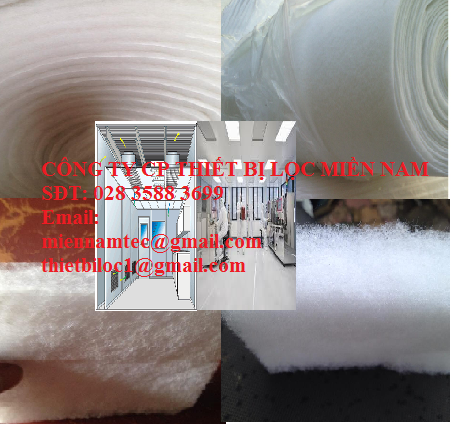 BÔNG LỌC (GÒN LỌC) BỤI PHÒNG SẠCH