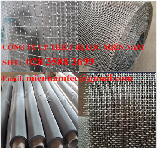 Lưới inox 50 mesh SS304 (Lỗ 0.3 mm)