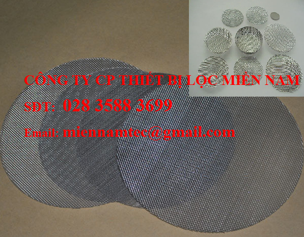 Lưới inox dạng miếng hình tròn