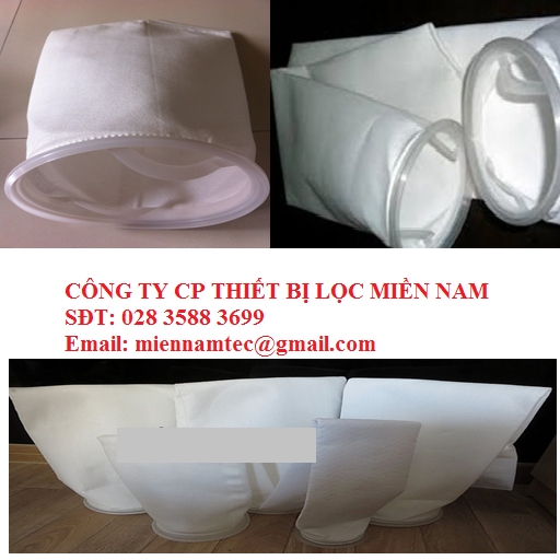 TÚI LỌC VẢI PE VÀ PP (PO) BỀ MẶT MỊN ÍT SẦN SÙI