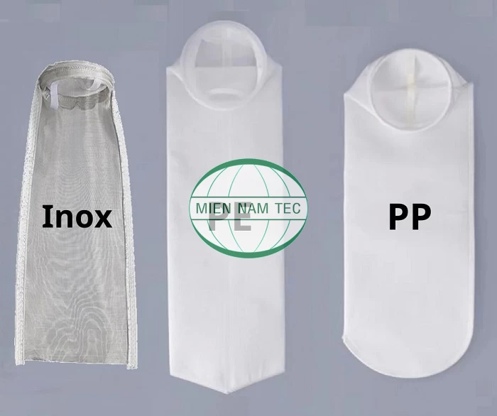 Túi lọc inox là giải pháp hiệu qua để thay thế túi lọc PE và PP 