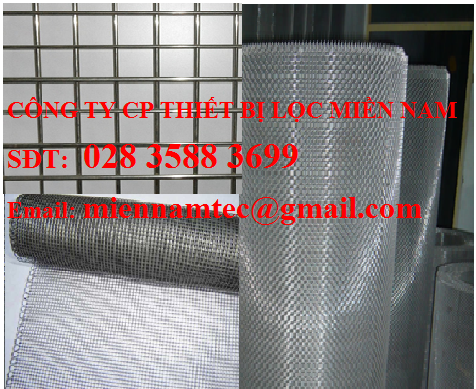 Lưới inox 8 mesh SS304 (Lỗ 2.3mm)