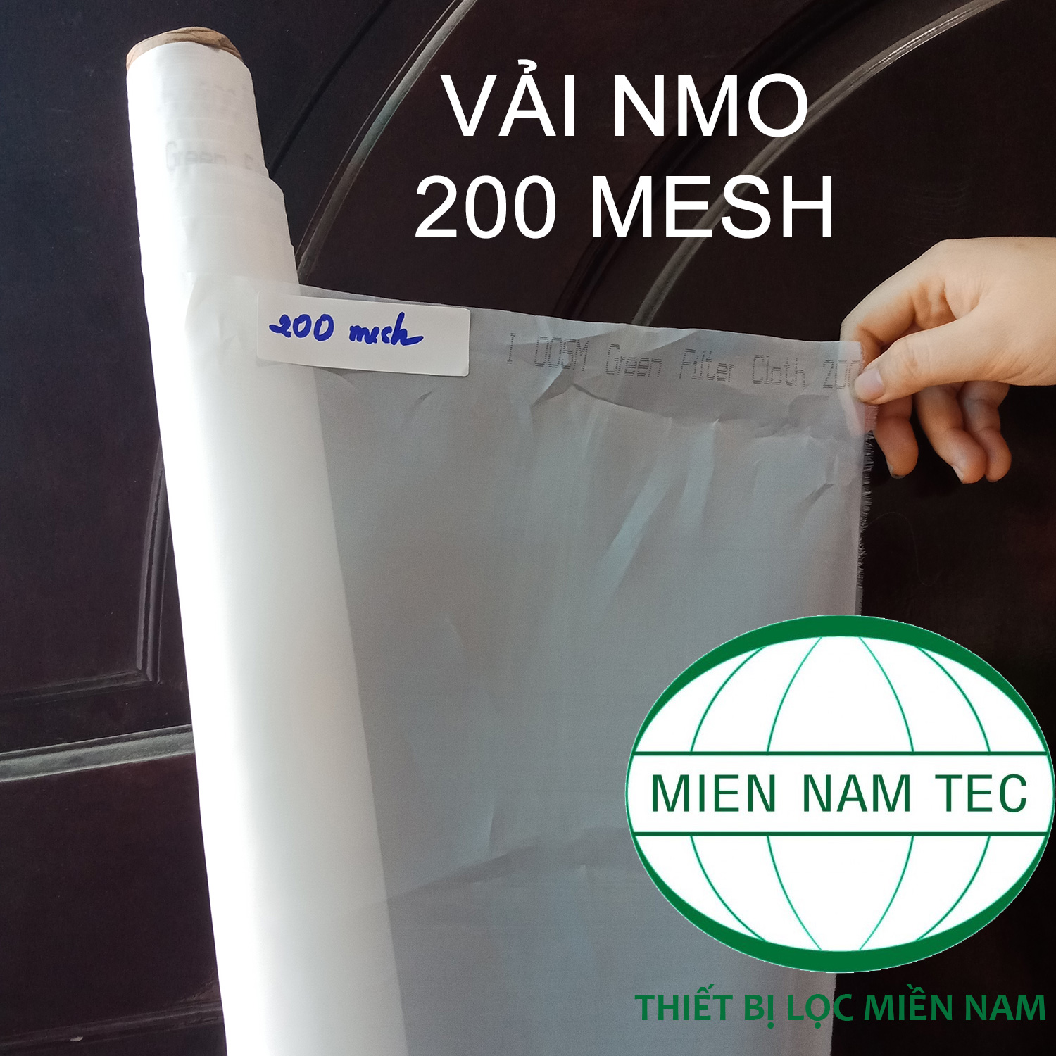Vài lưới lọc NMO (100 mesh; 150 mesh; 200 mesh; 250 mesh)