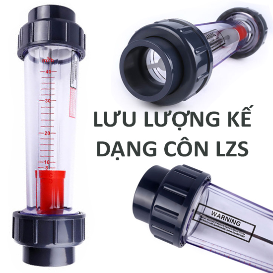 Lưu lượng kế dạng côn LZS-50 và LZS-65
