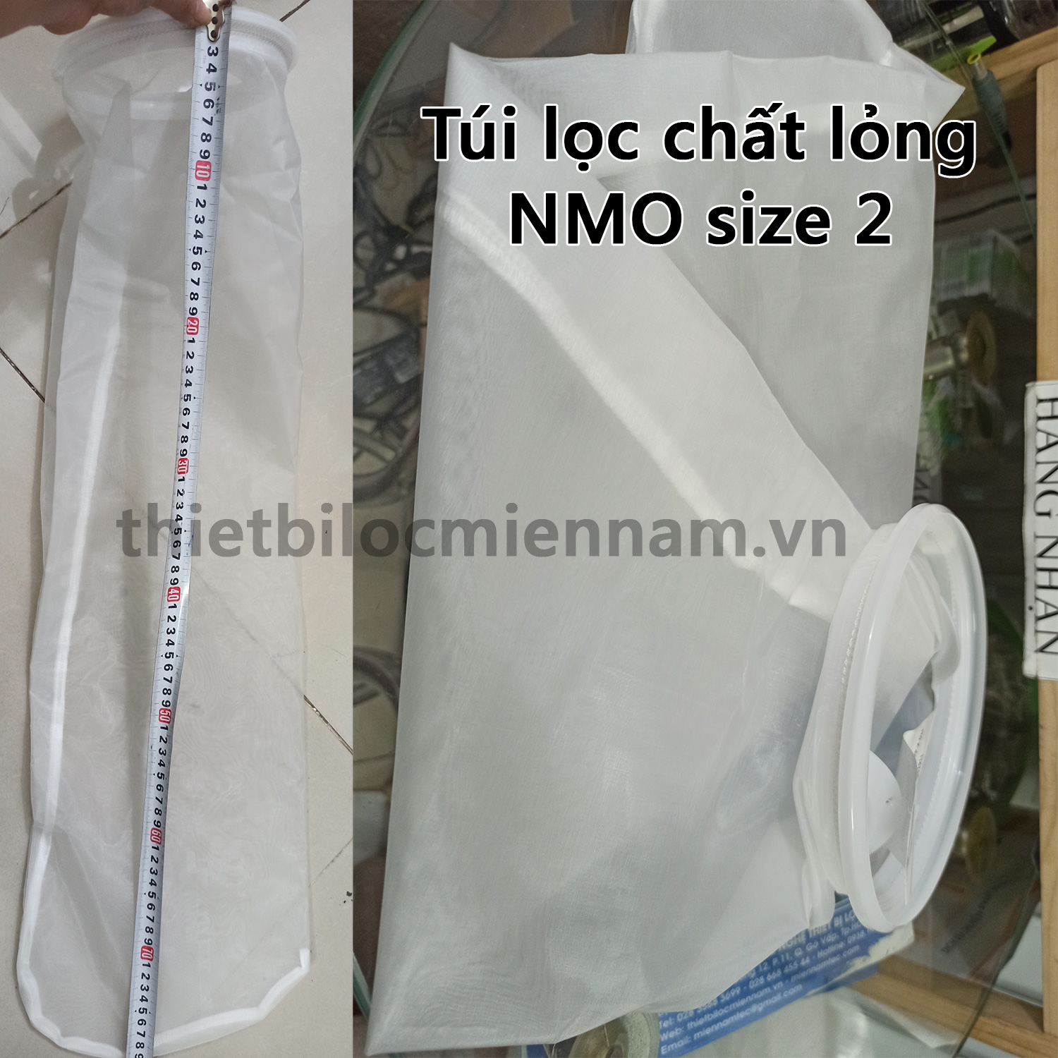 Túi lọc NMO (Nylon mesh) size 2 (25; 50; 100; 150; 200; 250; 300; 500 micron)